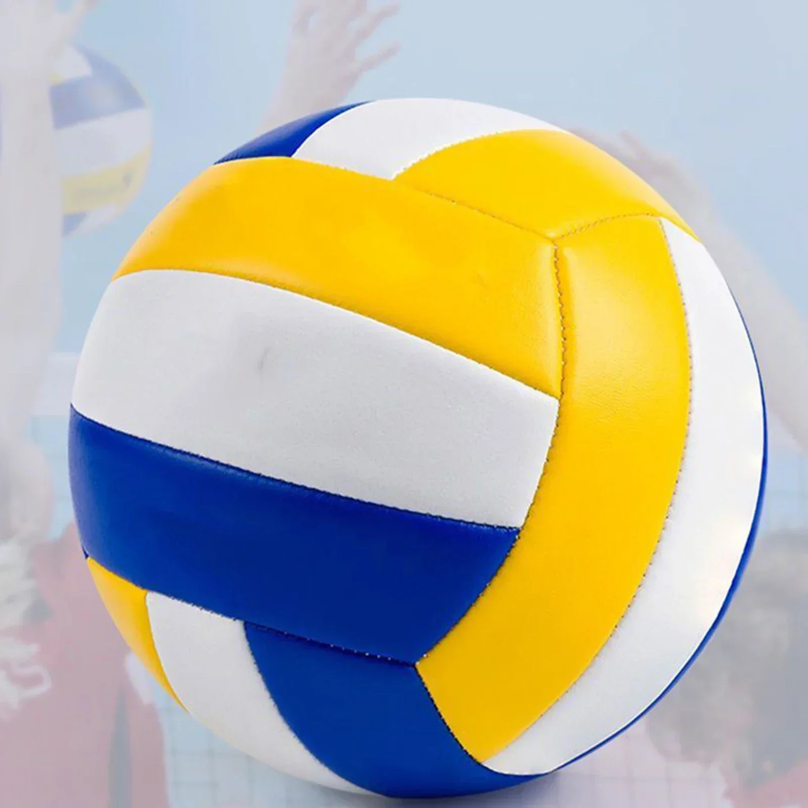20.5cm Professional Competition Volleyball PVC No.5 Volleyball For Beach Outdoor Indoor Training Ball Machine Sewing Waterproof