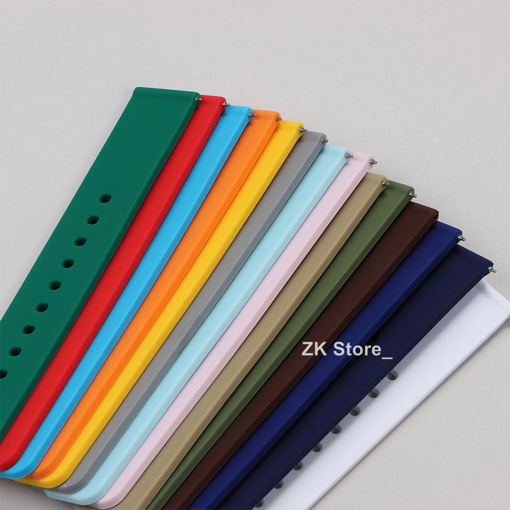 Premium Silicone Quick Release Watch Strap - Universal Fit Wristband