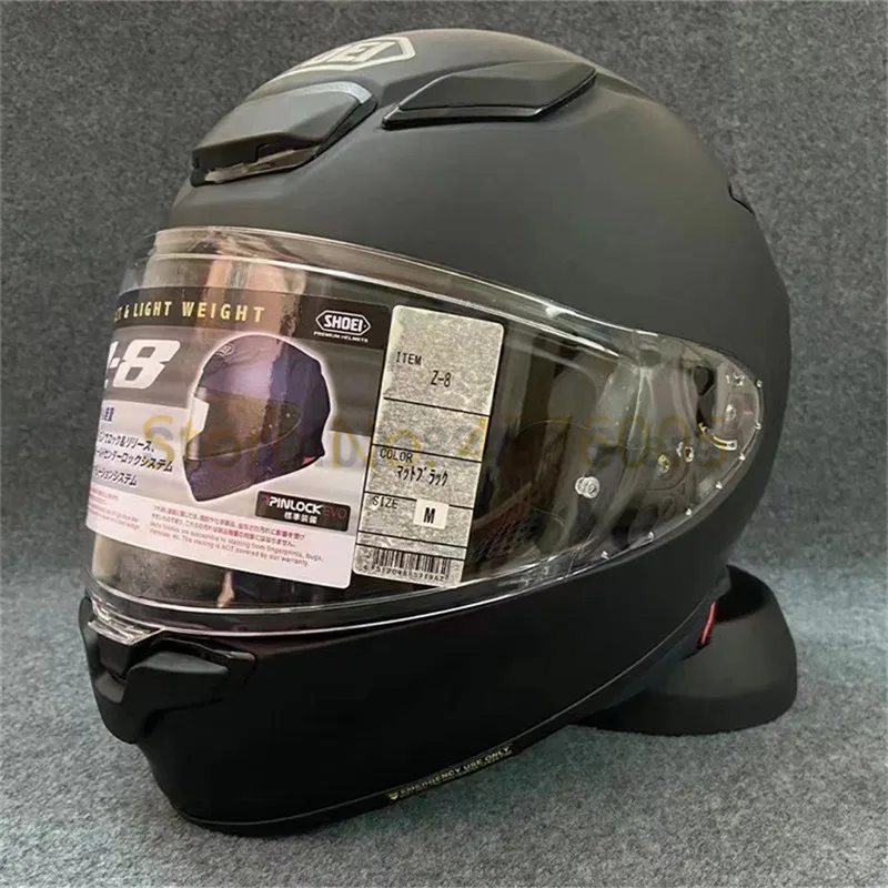 SHOEI Z8ヘルメット マットブラック Mドライレンズ Z-8 | FULL-FACE HELMET｜ヘルメット SHOEI