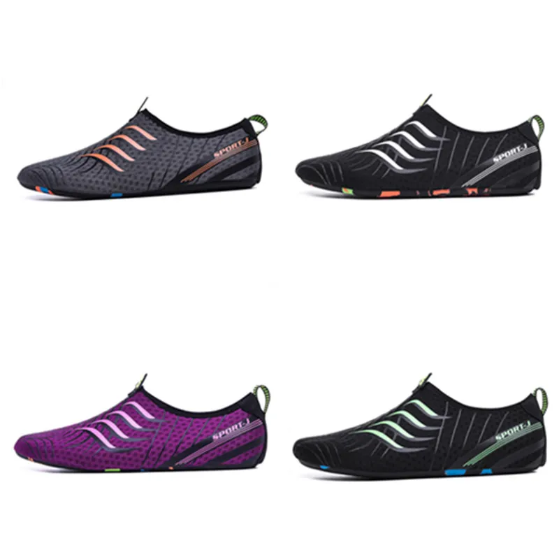 Lightweight Water Shoes Women Men Quick-Drying Beach Walking Sneakers Swimming Aqua Shoes Soft Flat Yoga Footwear size36-49 water shoes aqua shoes
