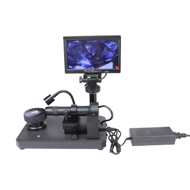 

Diamond Girdle Mirror Video Microscope Jewelry Counter Naked Diamond Girdle Size Waist Lettering Viewer