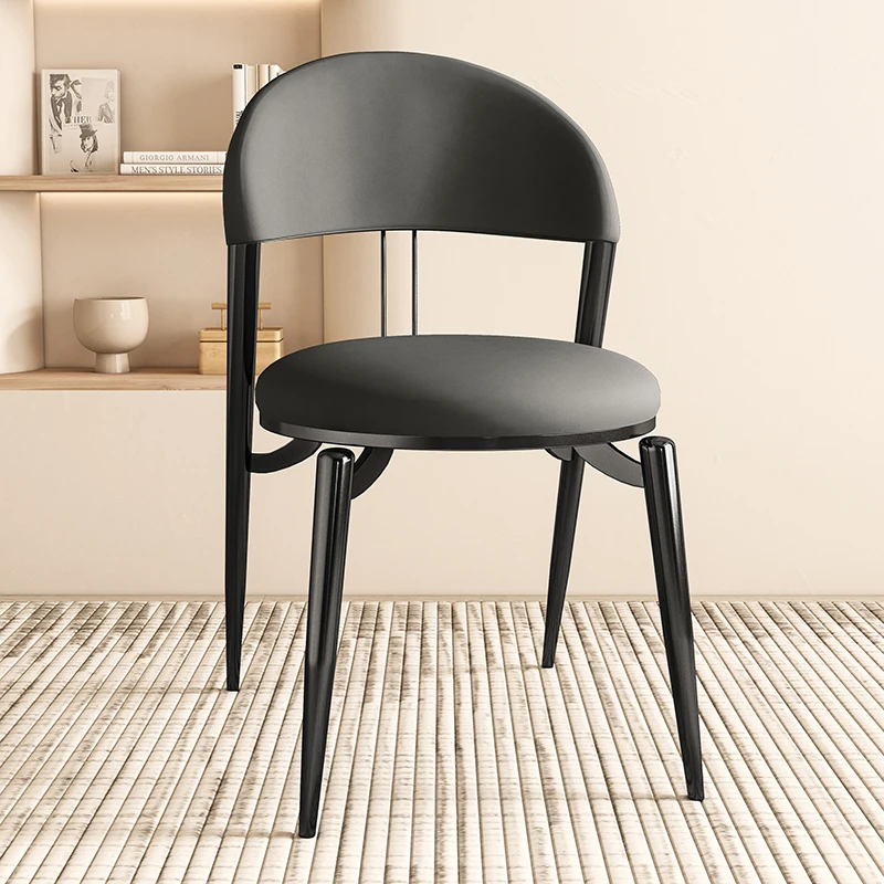 

Luxury Living Room Chairs Nordic Outdoor Comfort Modern Kitchen Chairs Backrest Simple Stuhle Esszimmer Home Furniture LJ50DC