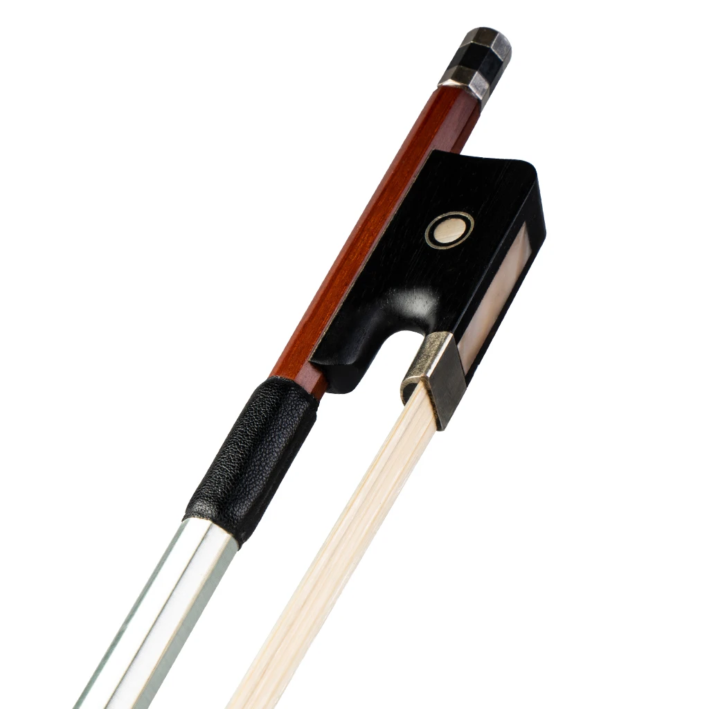 Cello Bow Advanced Brazilian Wood 4/4 3/4 1/2 1/4 1/8 Size Cello Bow Brazilwood Arcos Ebony Frog Natural Horse Hair