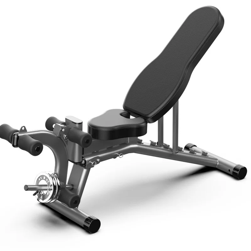 Dumbbell Bench Sit-ups Exercise Equipment Household Multi-function Fitness Supine Chair