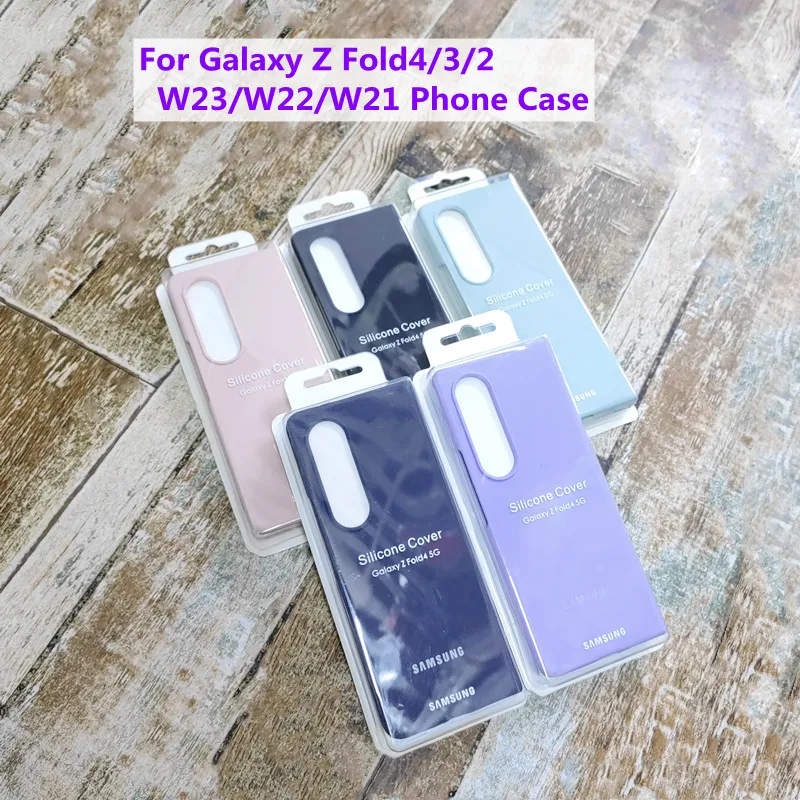 Luxury Phone Case Samsung Galaxy Z Fold Soft-Touch Liquid