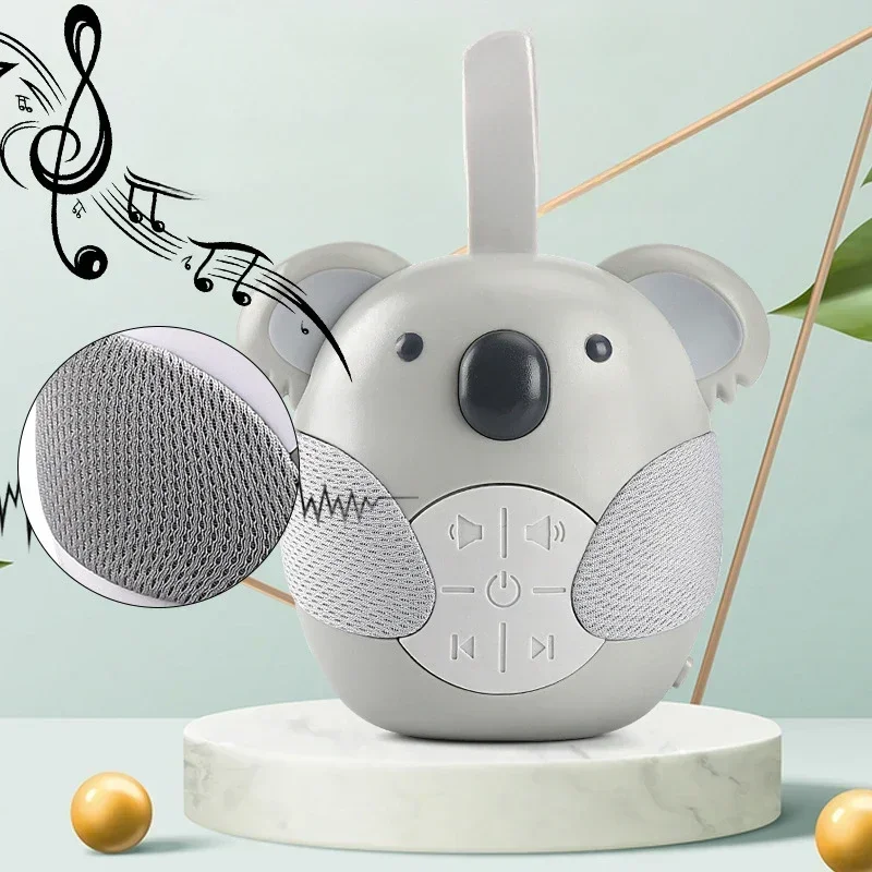 Baby White Noise Machine Sleep Monitor Music Player Portable for Newborn Toddler