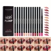 12pcs/set Lip Liner Pencil Matte Nude Contour Lipliner Lipstick Waterproof Long Lasting Lipstick Pen Lip Tint Cosmetics 1