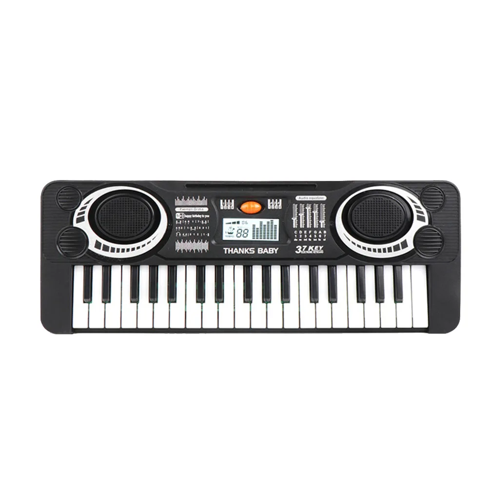 

Portable 37 Electronic Piano Keyboard, Kids Piano Toys Electronic Keyboard Piano Education Musical Instrument Gift