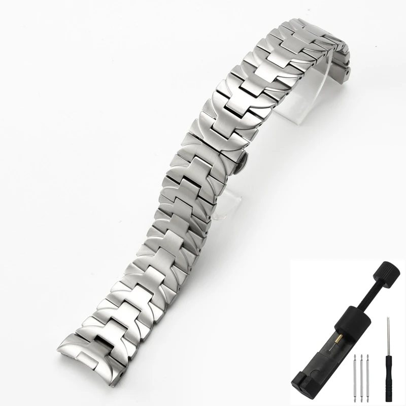 For Panerai Luminor PAM411 PAM111 PAM01316 Solid Stainless