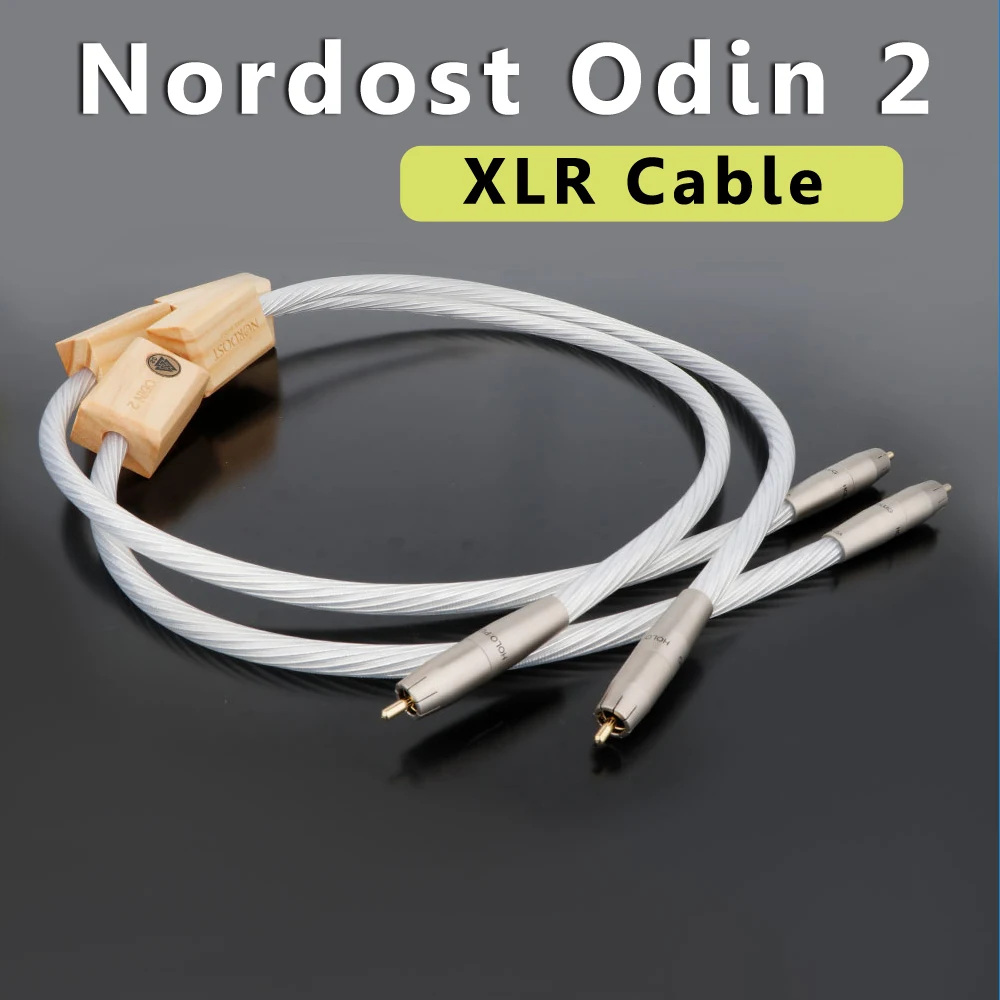 Hifi Nordost Odin2 Silver Reference Collega Cavo Rca Audiofilo Analogico Per Amplificatore Lettore Cd