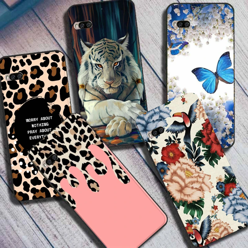 For Meizu Pro 7 Case Silicone Cases For Meizu Pro 7 Plus 7Plus Pro7 Cover Soft TPU Back Covers Bumpers Leopard print cases for meizu black