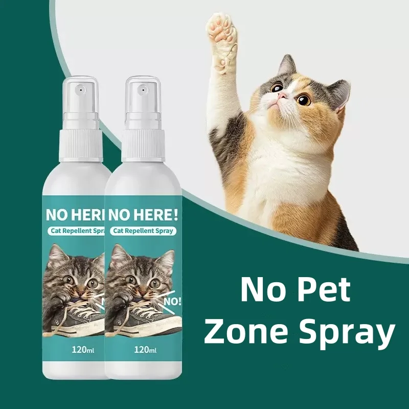 1/2 Pcs Pet Exclusion Zone Spray Cat Repellent Repelling Induction Spray Prevent Disorderly Urine