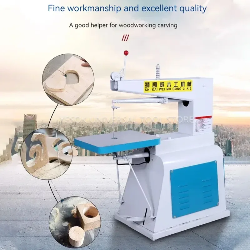 Industrial Grade Electric Pull Saw Benchtop Curve Saw Broaching Machine Woodworking Carving Machine Carving Saws Woo DwoWire