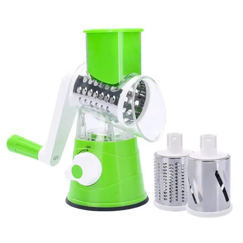 Manual Vegetable Cutter Slicer Kitchen Roller Gadgets Tool Fruit Vegetable Chopper Round Slicer Graters Potato Carrot Shredder