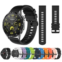 22mm Watch Strap For Huawei Watch GT 4 GT4 46mm Band Bracelet Huawei GT3 GT2 GT 3 2 Pro SE Runner 46mm Silicone Watchband Correa