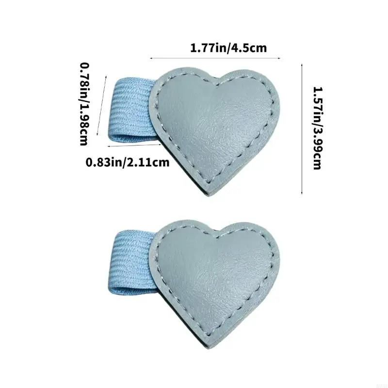 2Pcs 마그네틱 가죽 펜 홀더 노트북에 대 한 탄성 스트랩과 마그네틱 가죽 책갈피 클립 저널 플래너 폴더 896C