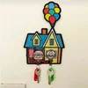 Couples Keychain Matching Heart Keychains Hanger Acrylic Key Holder Wall Decorative Gift for Mom Dad Boyfriend Girlfriend Lovers 3