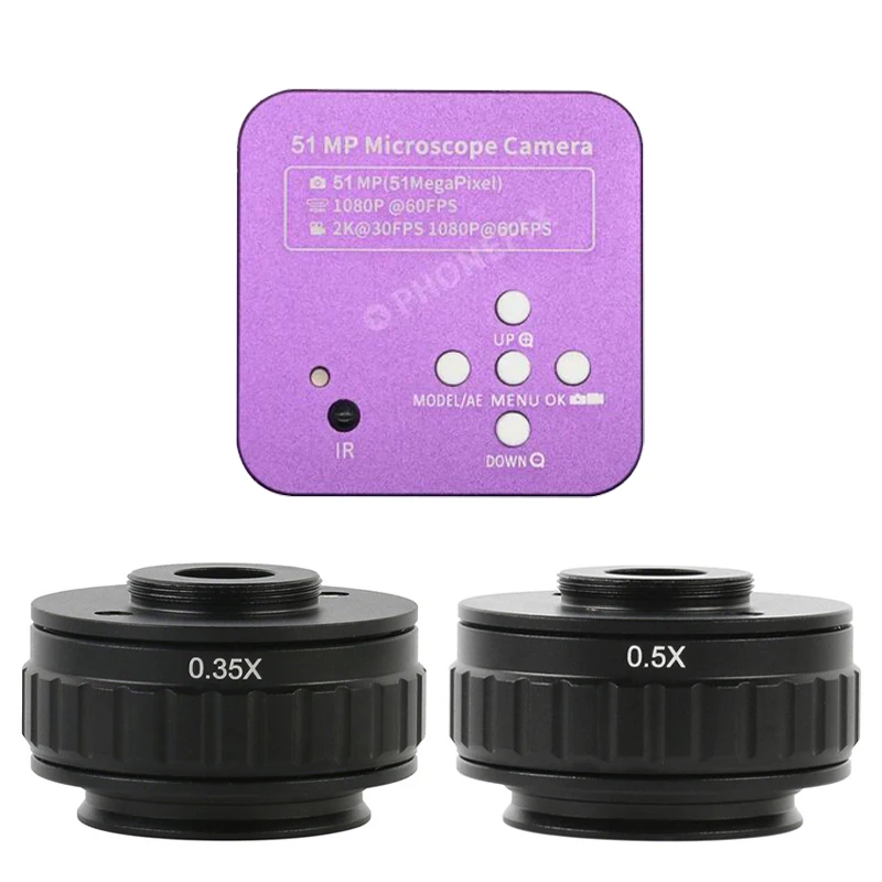 51MP 48MP 2K 1080P HD 産業用カメラ 4K センサー IMX377 HDMI USB