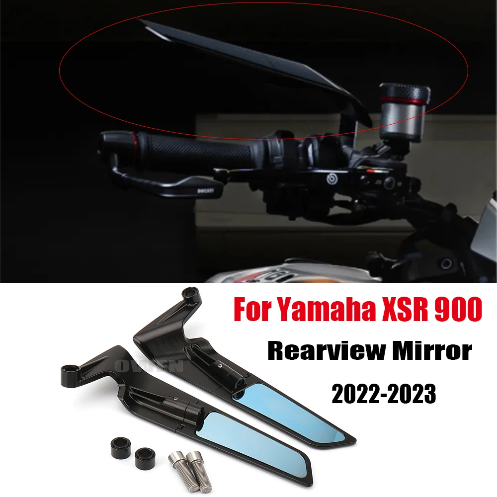 ForYamahaXSR900RearviewMirrorXSR900MotorcycleStealthMirrorsSportAdjustableSwivel