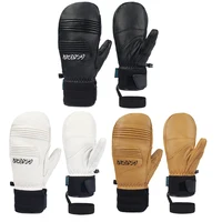 Winter 2025 Adult Skiing Gloves Waterproof Windproof Snow Mittens with Cotton Woman Cycling Warm Glove Man Sport Protective Gear 1