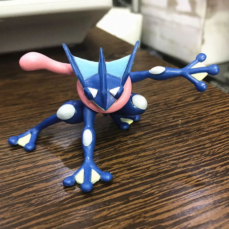 포켓몬 애니메이션 만화 개굴닌자 PVC 액션 피규어 장난감, 카와이 메가 X & Y 리자몽, 어린이 컬렉션 모델 장난감 선물, 3-5cm 