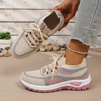 Chaussures pour femmes, chaussures de travail bicolores pour dames, chaussures simples, baskets décontractées pour femmes, chaussures 2026, livraison gratuite 1
