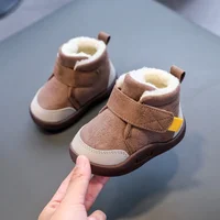 Toddler Baby Boots Winter Boys Girl Warm Baby Snow Shoes Plush Soft Bottom Infant Shoes Newborn Baby Outdoor Sneakers Kids Boots 2