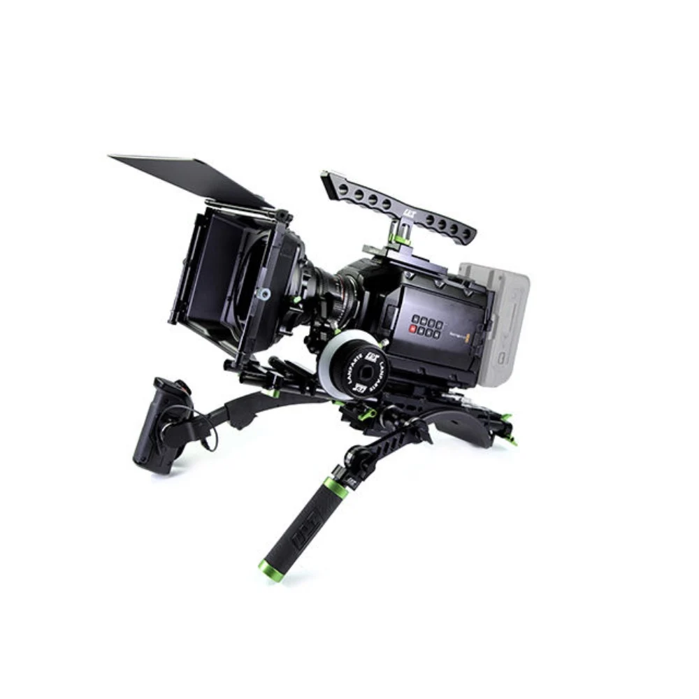 Lanparte Kit Di Supporto Per Montaggio A Spalla Rig Con Braccio Di Prolunga Per Telecamera Bmd Blackmagic Ursa Mini Pro Ursk-03