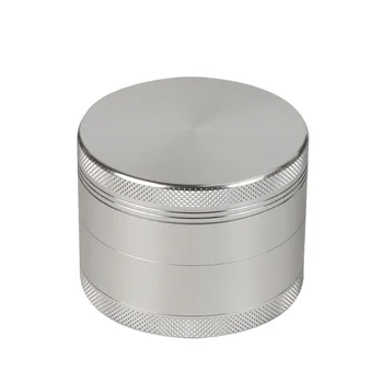 Stainless Steel 4-Layer Herb Grinder - Durable Metal Tobacco & Spice Grinder 1
