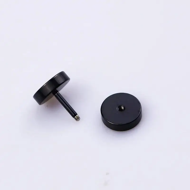 Anime Ear Clips 2pcs Anime Jujutsu Kaisen Geto Suguru Cosplay Earrings Ear Clips Black Stud Earrings Men Anime Cos Props