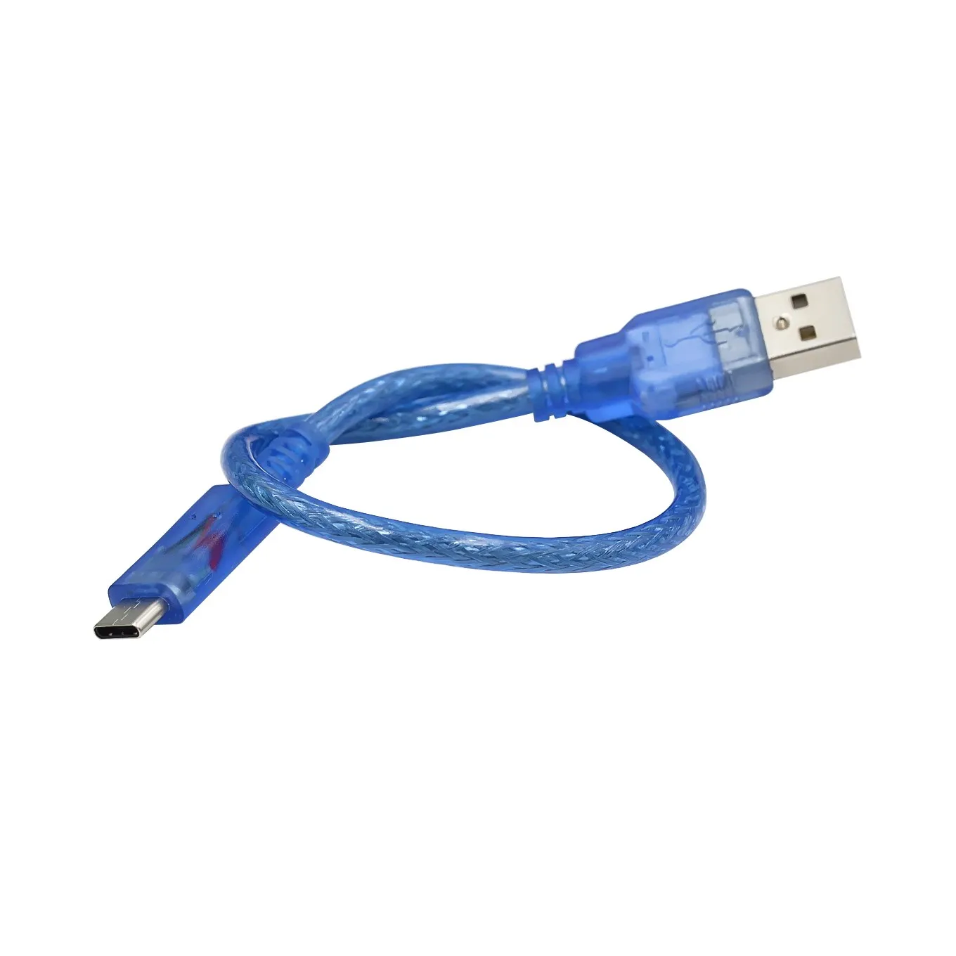 High-Quality 30cm Blue USB Data Cable