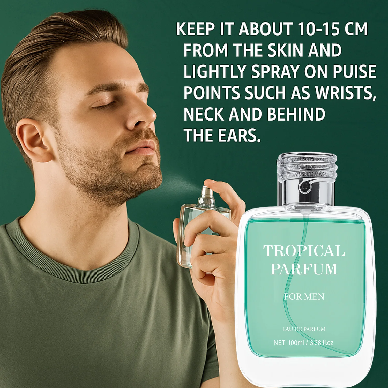 Tropical Eau De Parfum For Men Long Lasting Luxury Fragrance_voghion.com