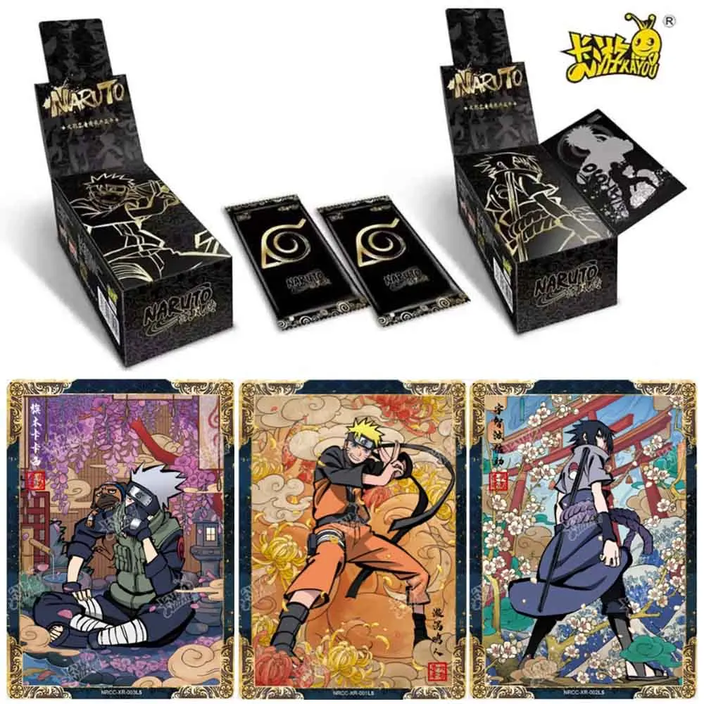 Kayou Genuine Naruto Card Carta Da Collezione Ereditata Ninja Age Special Pack Nuove Vendite Anime Character Collection Card