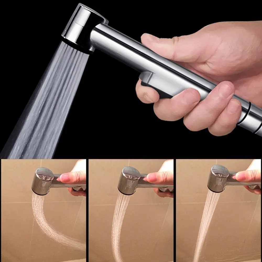 Stainless Steel Handheld Shower Head Bidet Sprayer Kit Muslim Shattaf Sprayer Toilet Douche