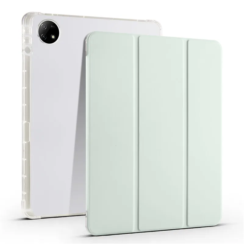 Coque für Vivo Pad 2 Hülle 12,1 Zoll Hülle mit Stifthalter Tablet Funda für Vivo Pad 2 2023 Hülle PU Leder dreifach gefaltete Hülle Stift_voghion.com