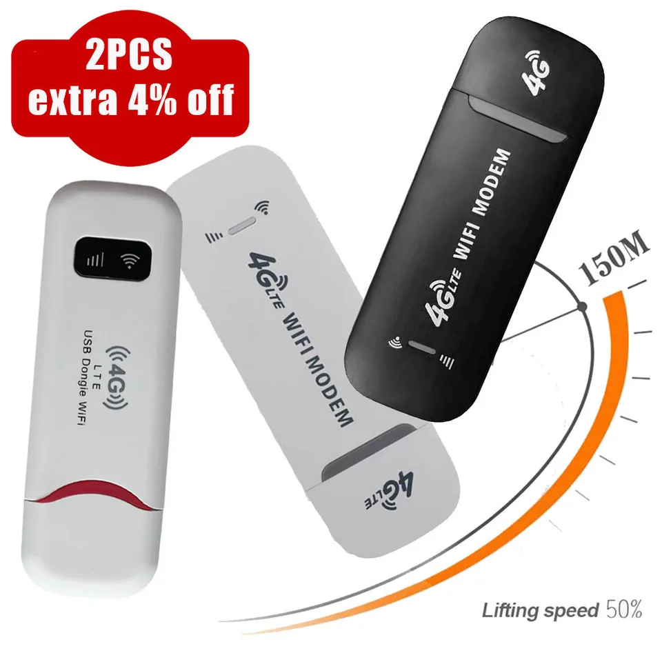 Modem 3G 4G LTE Mifi sans fil Hotspot Dongle 150 Mbps 2,4 GHz Routeur WiFi  pour système Windows / Mac OS / iOS / Android - Chine Carte sans fil USB et  routeur mobile 4G prix