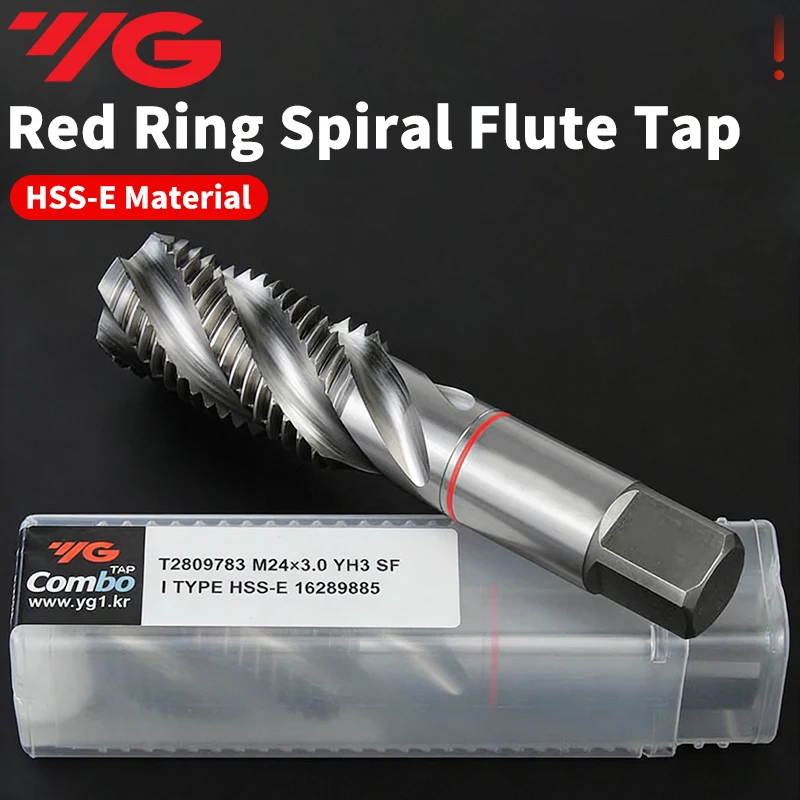 Korea YG T2809 Spiral Fluted Tap Machine Thread Tap