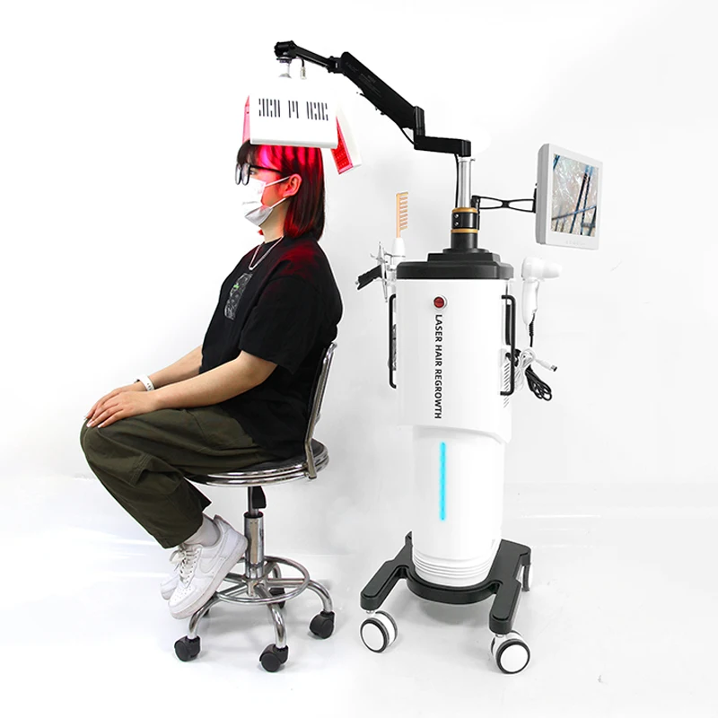 Professional Hair Loss Treatment Machine Hair Growth 650nm Laser hair