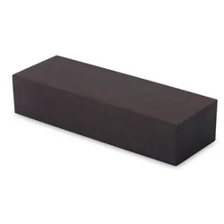 Ebony Wood Lumber Handle Plate for Handcrafted Music Instrument Tools (1pc)