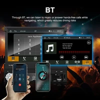Carplay Android Auto Universal 1 Din MP5 Player 7 Inch Retractable Touch Screen Car Player HD FM AUX Input BT Radio Mirror Link - Image 3