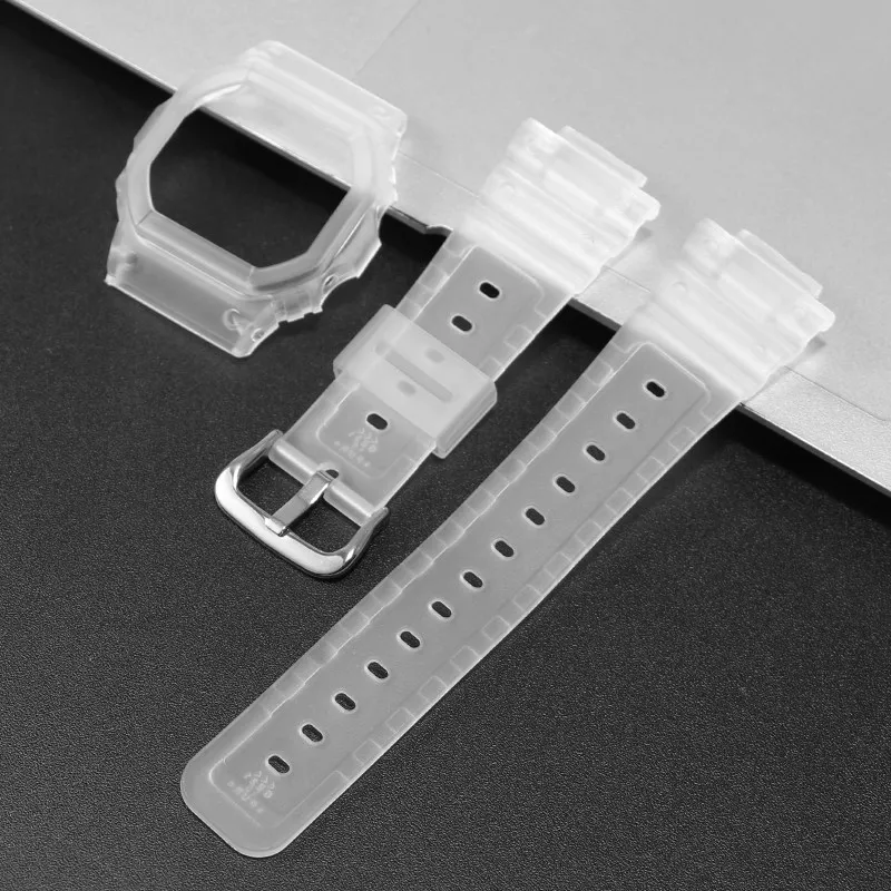 Enhanced Silicone Watch Strap for G-SHOCK Small Square Watches