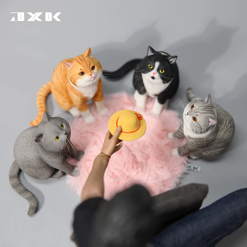 

JXK 1:6 Scale JXK141 Princess Cat Model Cute Cure Silly Cute Pet Cat Creative Scene Decoration Car Ornaments