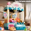 Children's Doll Grabbing Machine Ice Cream Coin-operated Sound and Light Gaming Equipment Boy's Birthday Gift Claw Arcade Crane 1