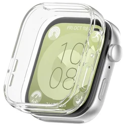 Enhanced Protective Plating Case with TPU Bumper for Huawei Fit 3 (Transparent)