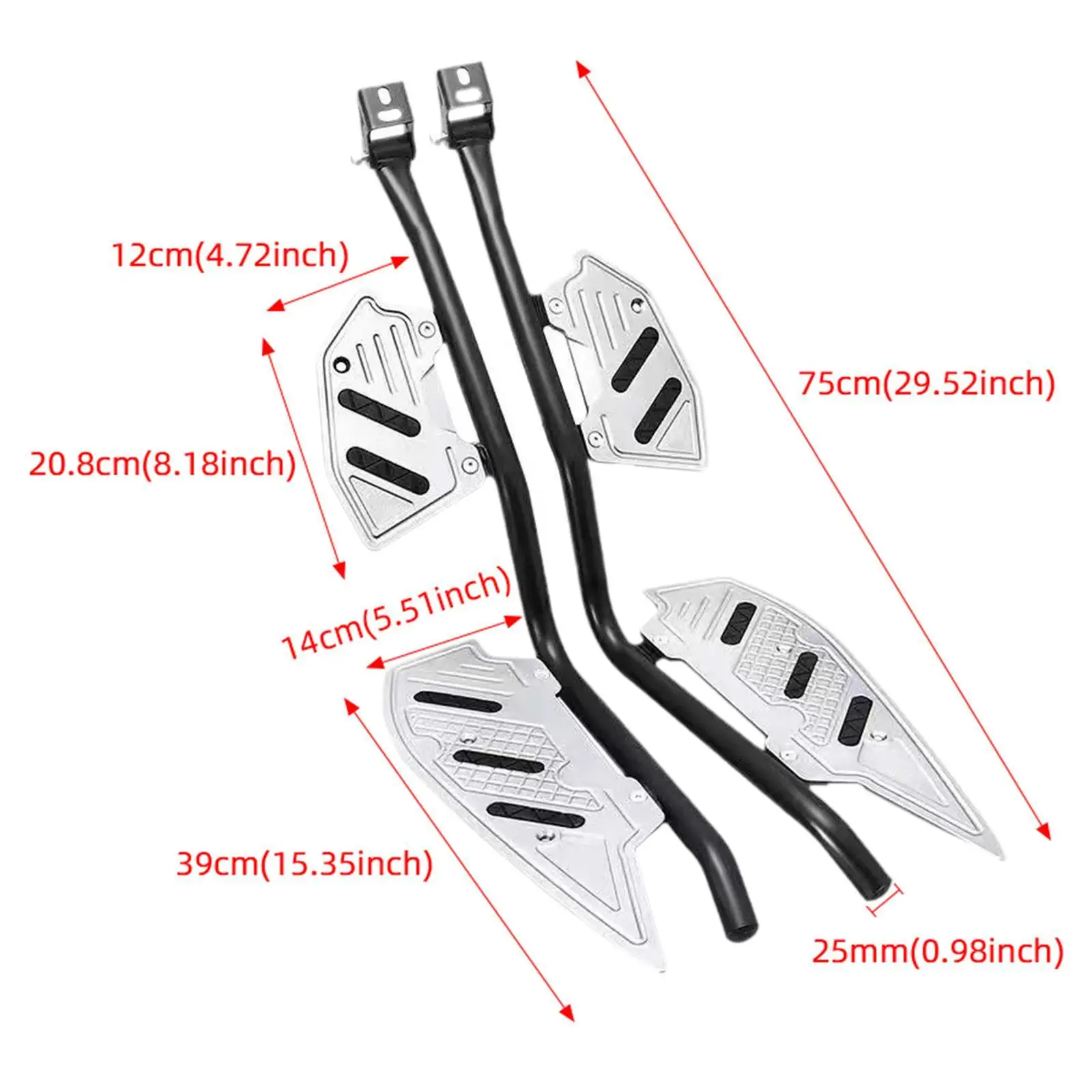 Engine Guard Crash Bar Frame Foot Pegs Motorcycle Accessories Protection Anti Slip Foot Pedal for Yamaha Xmax300 2018-2023 Engine Guard Crash Bar Frame Foot Pegs Motorcycle Accessories Protection Anti Slip Foot Pedal for Yamaha Xmax300 2018-2023