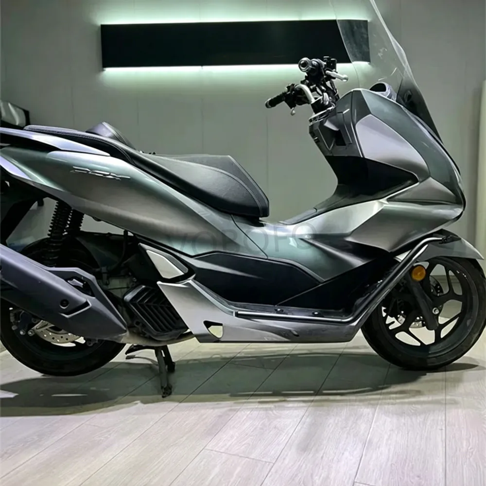혼다 PCX160 PCX 160 PCX-160 2021-2024 오토바이 프론트 범퍼 안티 드롭 바 탱크 프로텍터 엔진 가드 하이웨이 크래시 바