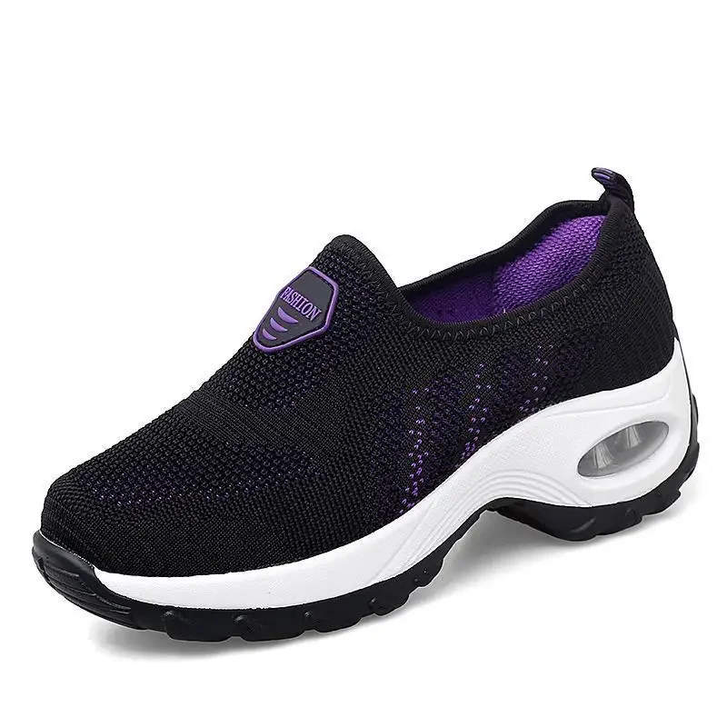 

Women's Breathable Non-Slip Soft Bottom Flat Tenis for Pregnant Women Sneaker Summer 2024