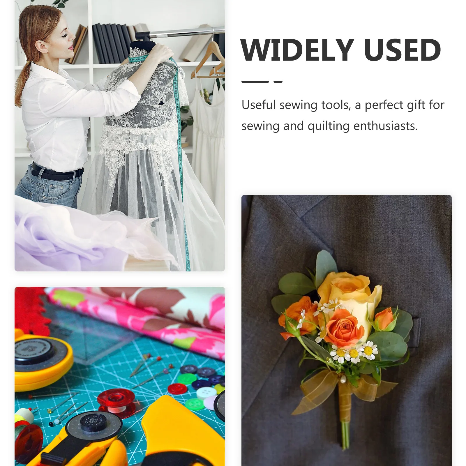 100개 버튼 모양 바느질용 핀 플라스틱 스틸 와이어 장 코사지 웨딩 부케 핀 드레스 메이커 퀼팅용