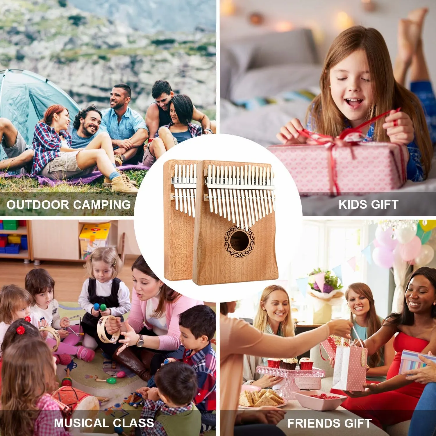 Рисунок 2 - Пианино Kalimba для большого пальца