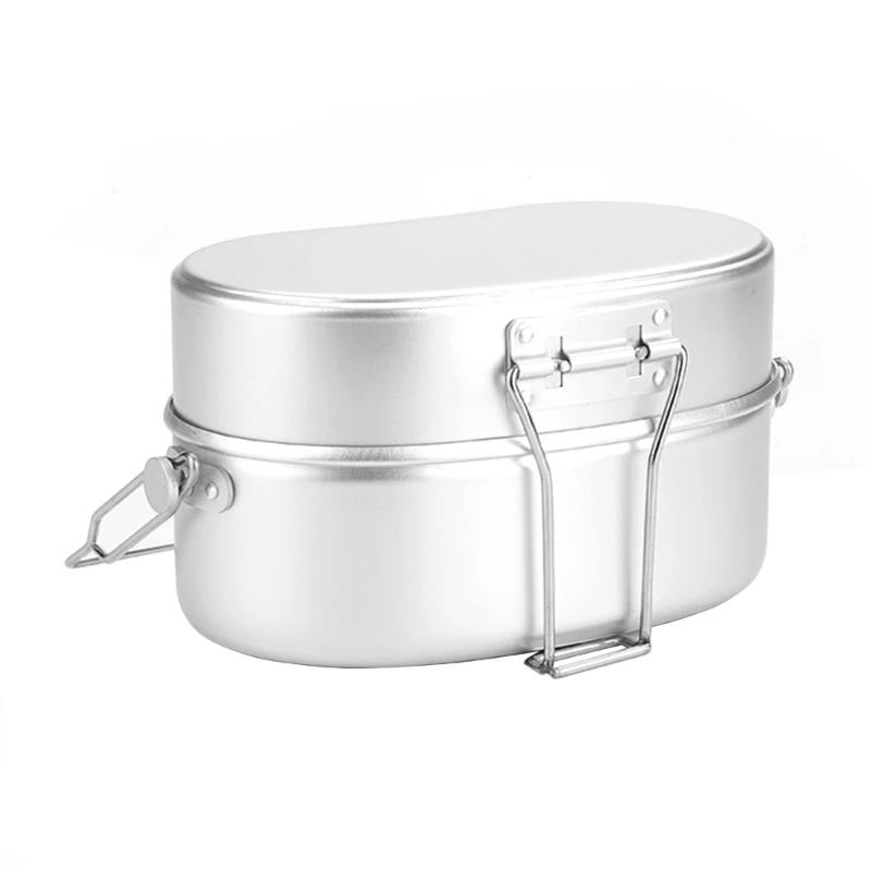 Leakproof Storage Aluminum Picnics Box Heat Resistant Insulated Lunch Box for Work and Study Meals 3